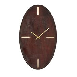 HILDA CLOCK OVAL L W35/D3/H60