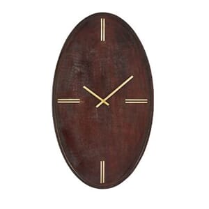 HILDA CLOCK OVAL L W35/D3/H60