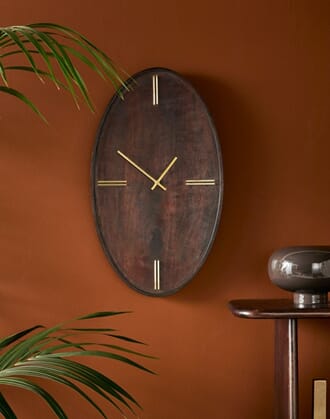 HILDA CLOCK OVAL M W41/D3/H41