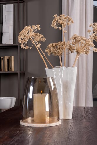 TRAVERTINE LANTERN S
