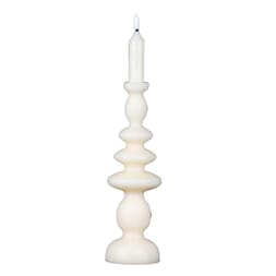 ANNE LED CANDLE ECRU L
