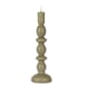 ANNE LED CANDLE GREY OLIVE M
