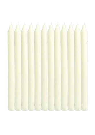 TABLECANDLE Ø2X30 IVORY