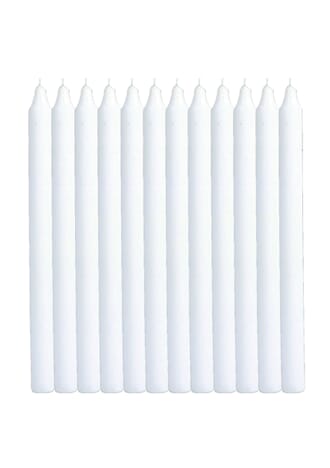 TABLECANDLE Ø2X30 WHITE