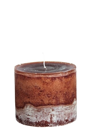 BERT CANDLE Ø10X10 COCOABROWN