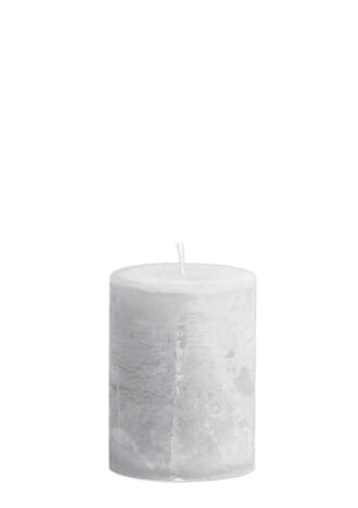 LUDO CANDLE Ø10X15 GREY