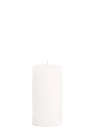 LARS CANDLE Ø7X15 WHITE