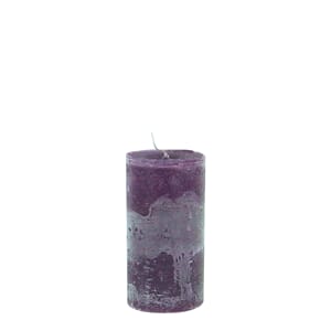 LARS CANDLE Ø7X15 PURPLE