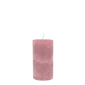 LARS CANDLE Ø7X15 CORALRED