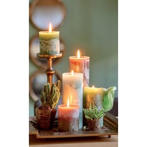 BERNARD CANDLE ¯7X20 GRASSHOPPERGREEN