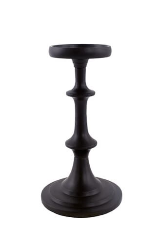 JAE CANDLE HOLDER BLACK S
