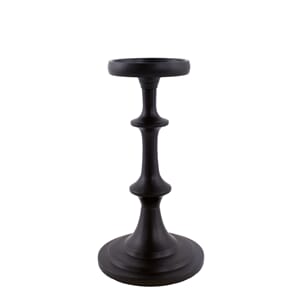JAE CANDLE HOLDER BLACK S
