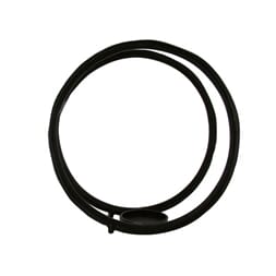 RING CANDLE HOLDER BLACK L