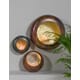 KASSON CANDLE HOLDER FLAMED S