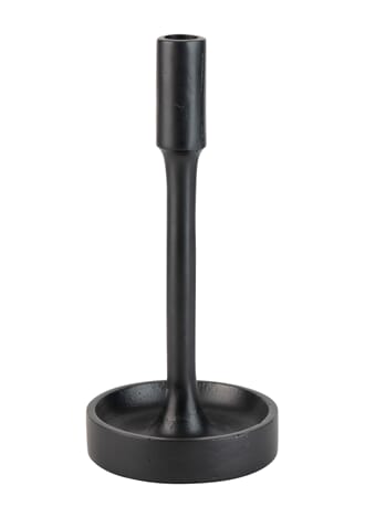 TULSA CANDLE HOLDER BLACK S