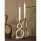 MILLES CANDLE STAND GOLD