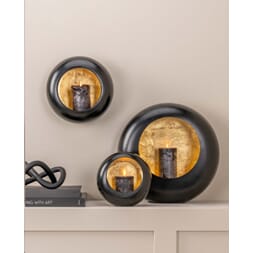 KEIKO CANDLE HOLDER BLACK S
