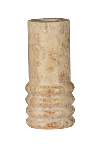 TRAVERTINE DINING CANDLE HOLDER M