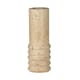 TRAVERTINE DINING CANDLE HOLDER L