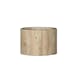 TRAVERTINE PILLAR CANDLE HOLDER M
