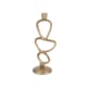 LULA CANDLE HOLDER ANTIQUE GOLD