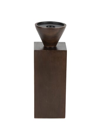 PIRU CANDLE HOLDER WALNUT M