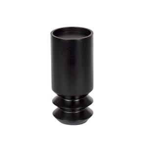 MICCO CANDLE HOLDER DOUBLE BLACK