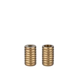 FULTON CANDLE HOLDER ANTIQUE GOLD S