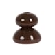 MINDEN CANDLE HOLDER BROWN DOUBLE M