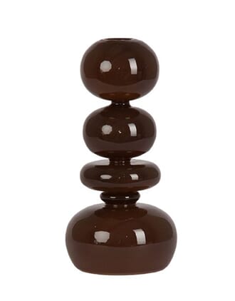 MINDEN CANDLE HOLDER BROWN QUADRUPLE