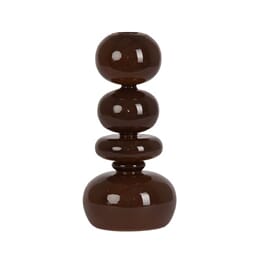MINDEN CANDLE HOLDER BROWN QUADRUPLE