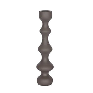 ARISTA CANDLE HOLDER BROWN M