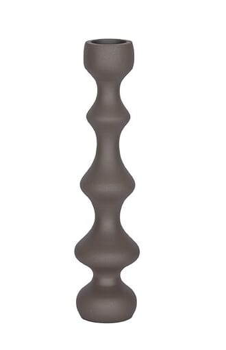 ARISTA CANDLE HOLDER BROWN M