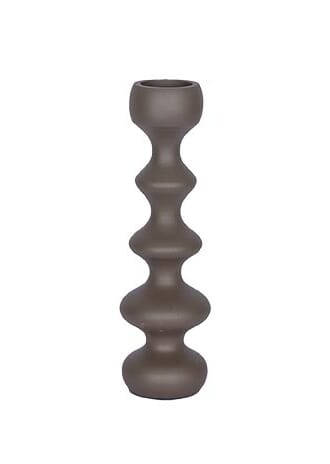 ARISTA CANDLE HOLDER BROWN S