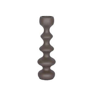 ARISTA CANDLE HOLDER BROWN S