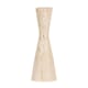 TRAVERTINE ELEGANT CANDLE HOLDER L
