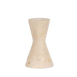 TRAVERTINE ELEGANT CANDLE HOLDER S