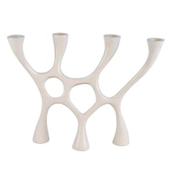 MARY CANDLE HOLDER ECRU M