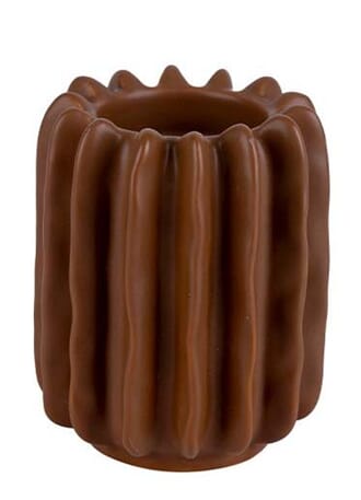 MATS CANDLE HOLDER BROWN M