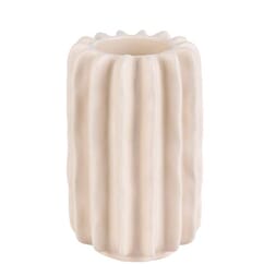 MATS CANDLE HOLDER ECRU L