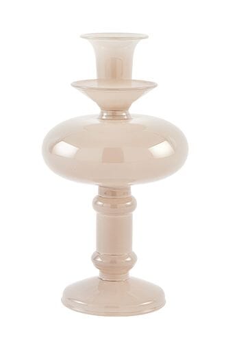 OLINDA CANDLE HOLDER GREY