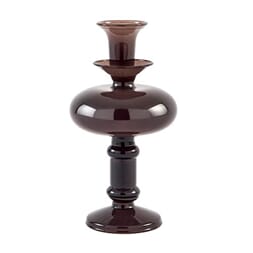 OLINDA CANDLE HOLDER WARM GREY