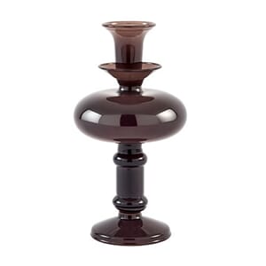 OLINDA CANDLE HOLDER WARM GREY