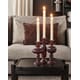 OLINDA CANDLE HOLDER BROWN