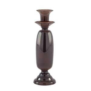 OLINDE CANDLE HOLDER WARM GREY