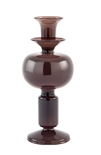 OLINDO CANDLE HOLDER WARM GREY