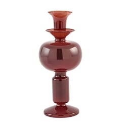 OLINDO CANDLE HOLDER BROWN