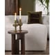 OLINDO CANDLE HOLDER AVOCADO