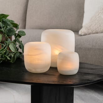NORWELL VOTIVE WHITE L