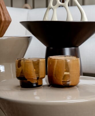 WINK VOTIVE GREY/BROWN